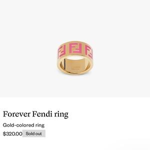 Forever fendi ring